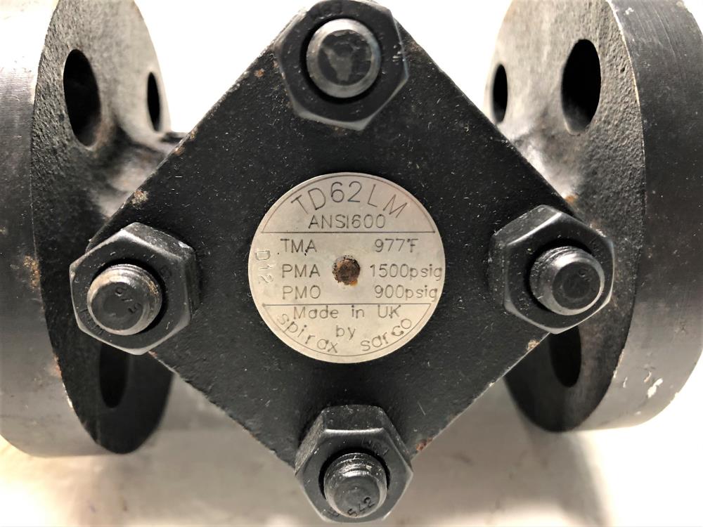 Spirax Sarco 3/4" 600# Carbon Steel Thermodynamic Steam Trap TD62LM